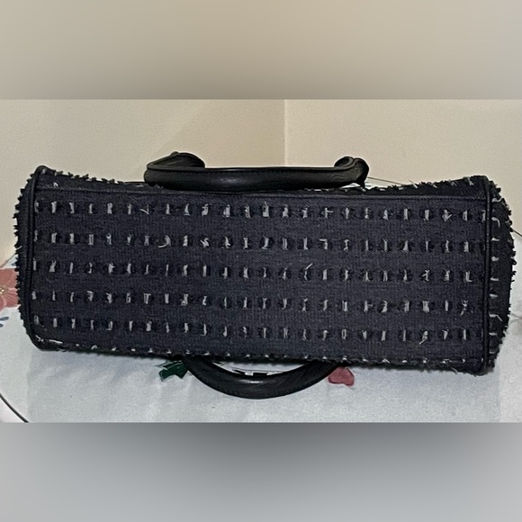 Christian Lacroix Black Denim Handbag & Wallet - Picture 4 of 9